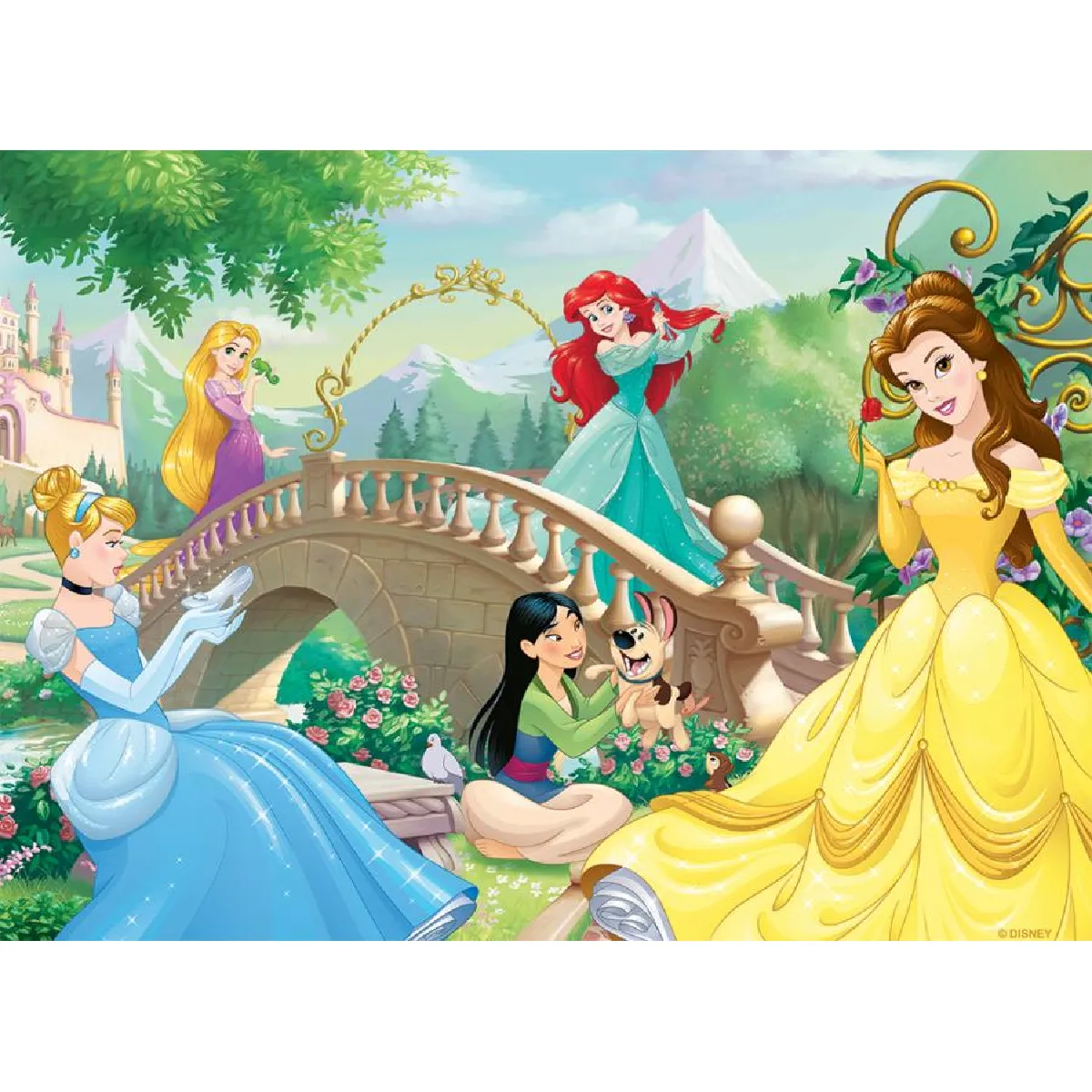 Puzzle Nathan 60 pièces Disney Princesses
