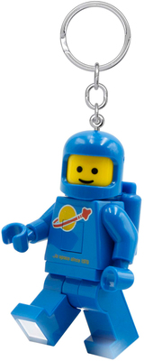 LEGO® Ikonisk Romfarer Nøkkelring med LED-lys, Blå