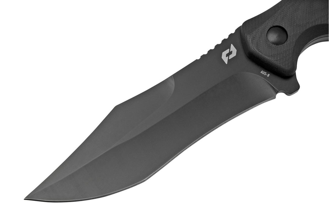 Schrade Steel Driver 1182618, zwart G10, vaststaand mes