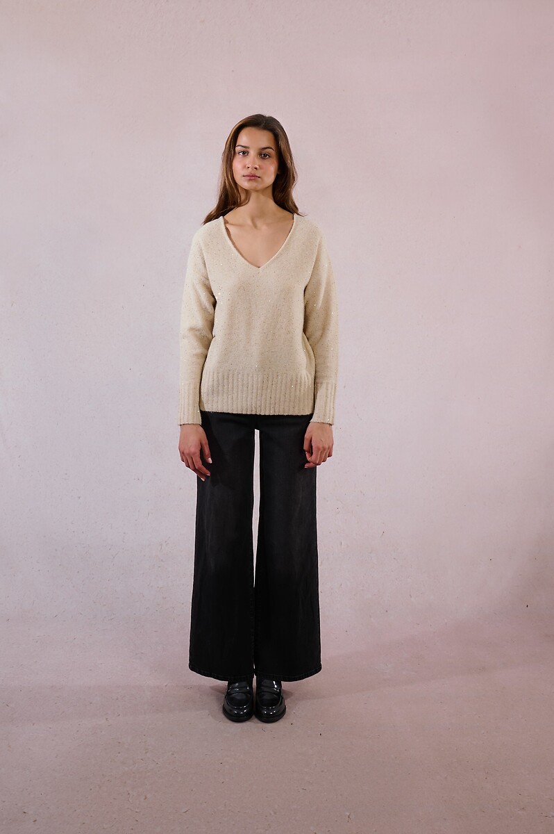 MOLLY BRACKEN<br>Trui em tricô com zecchino's