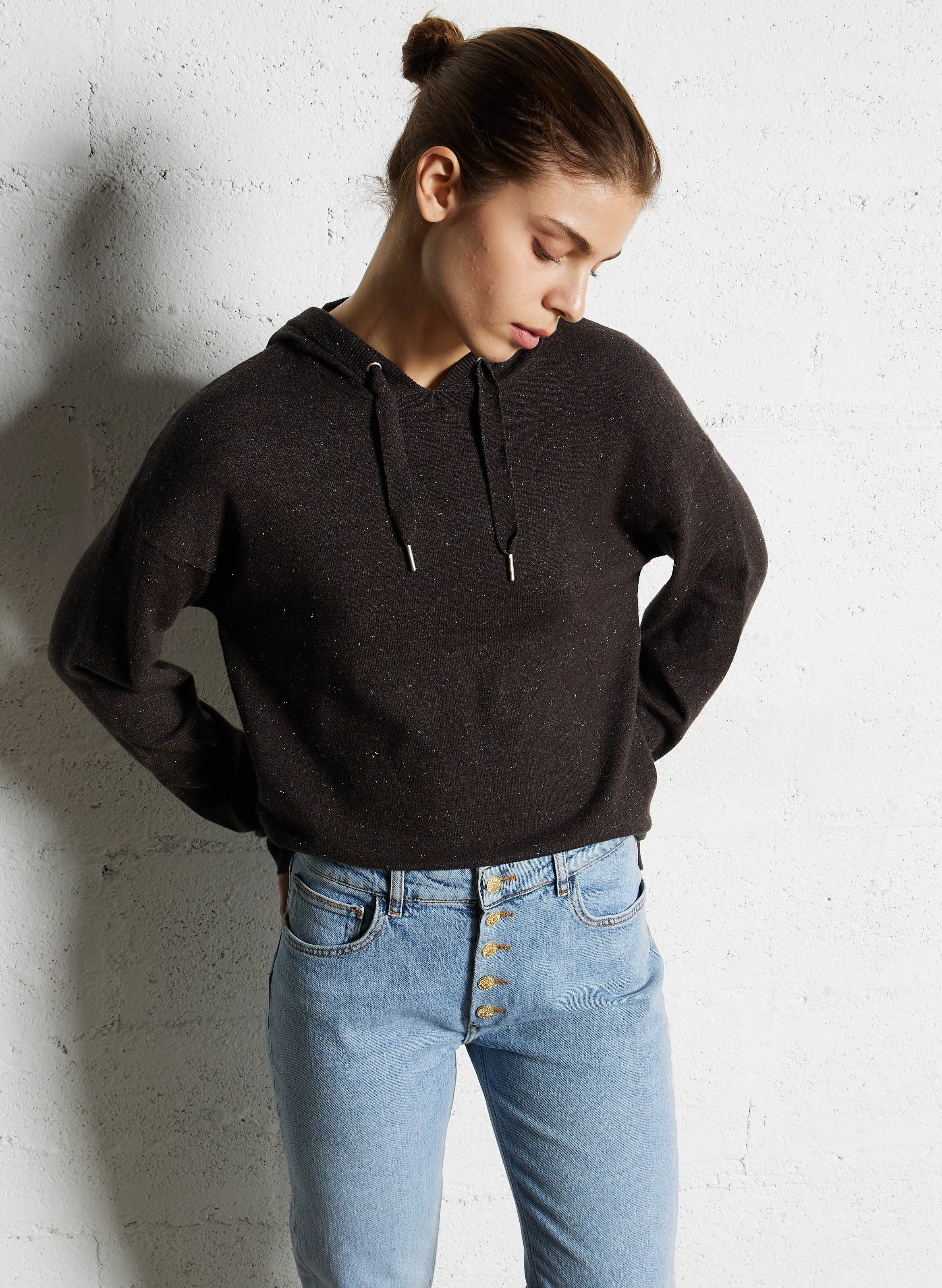 Pull à capuche | Gris