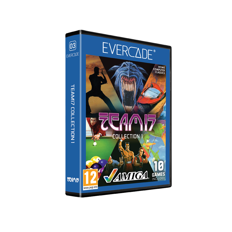 BLAZE Evercade Team 17 Amiga Collection 1- BLAZE TAB Plus