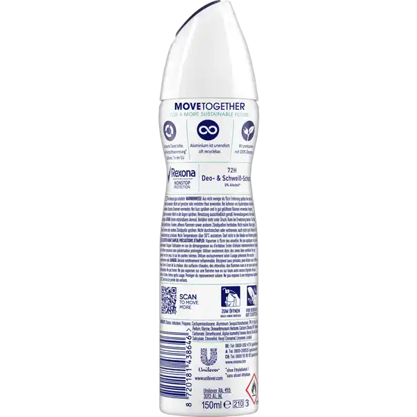 Nonstop Protection Anti-Transpirant Spray Shower Fresh
