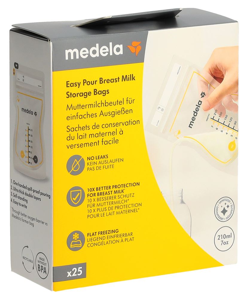 MEDELA Easy Pour Muttermilchbeutel<br>25 Stück