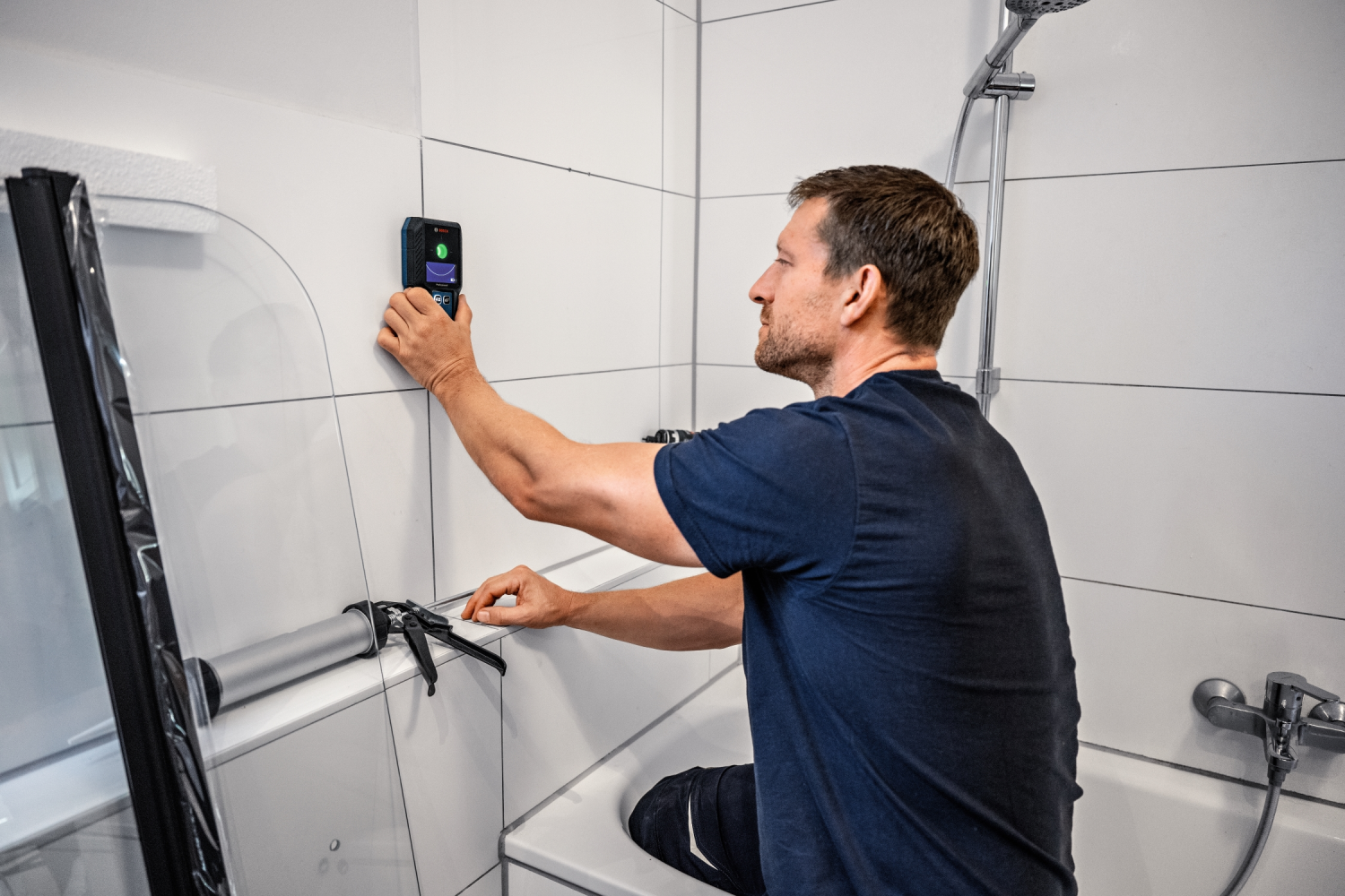 Bosch GMS 120-27 Multidetector/Leidingzoeker in tas - tot 120mm - IP54