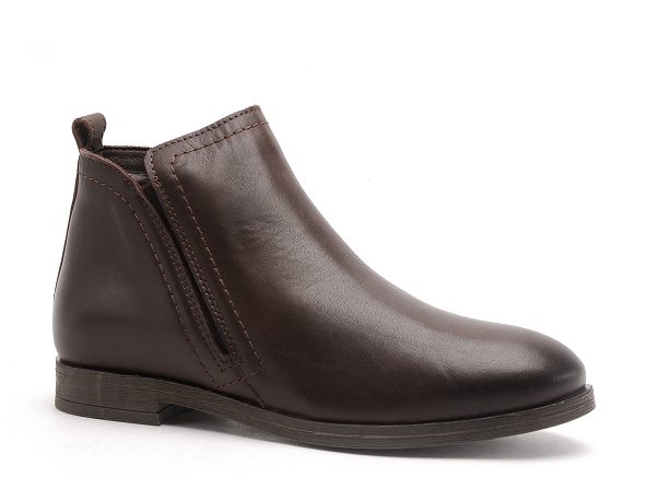 Margarita mariotti boots bottine plates femme idise marron
