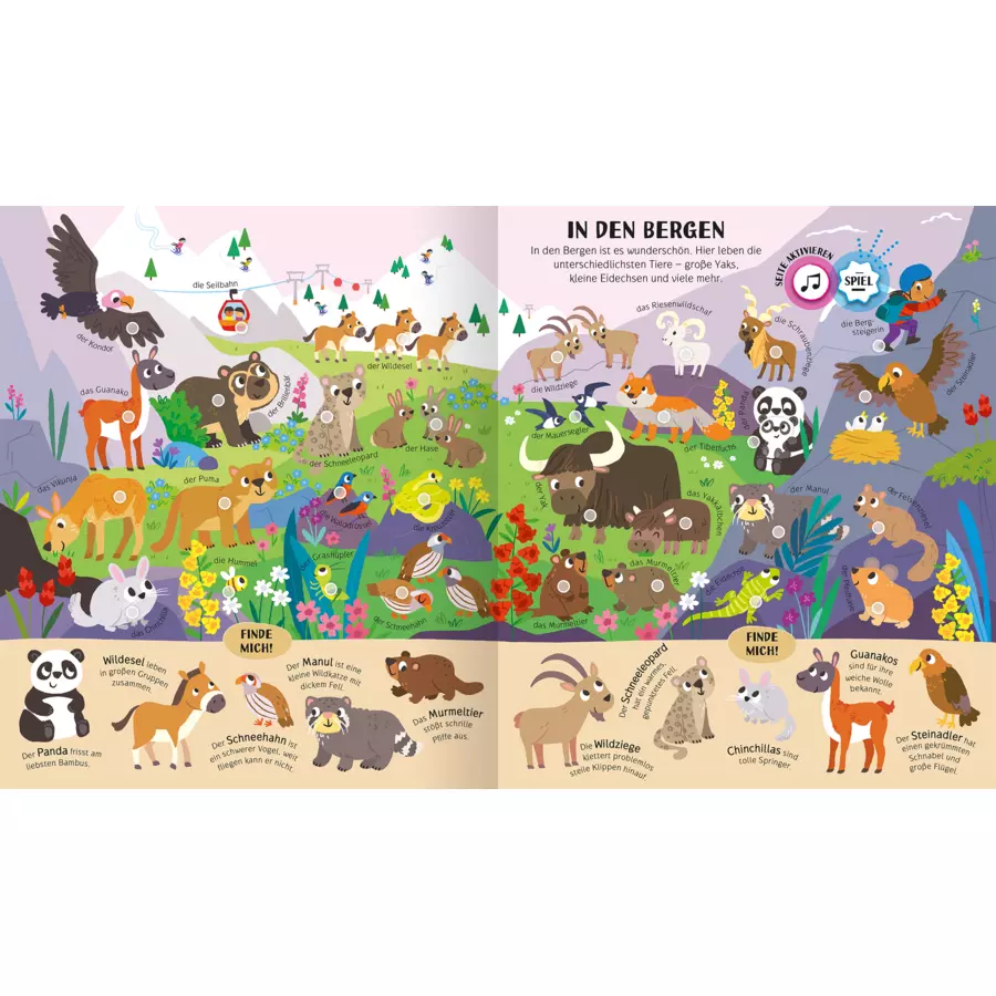 arsEdition Mein riesengroßes Soundbuch Tiere