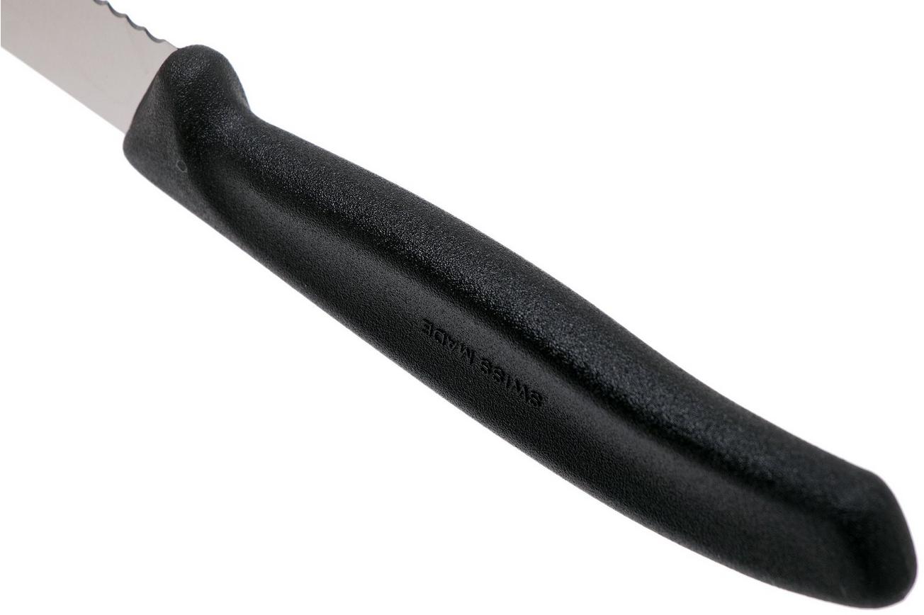 Victorinox SwissClassic 6.7863 kaas- en worstmes, zwart