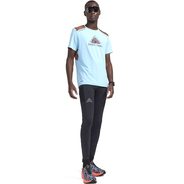 Collant running CRAFT PRO TRAIL TIGHTS BLACK BLACK