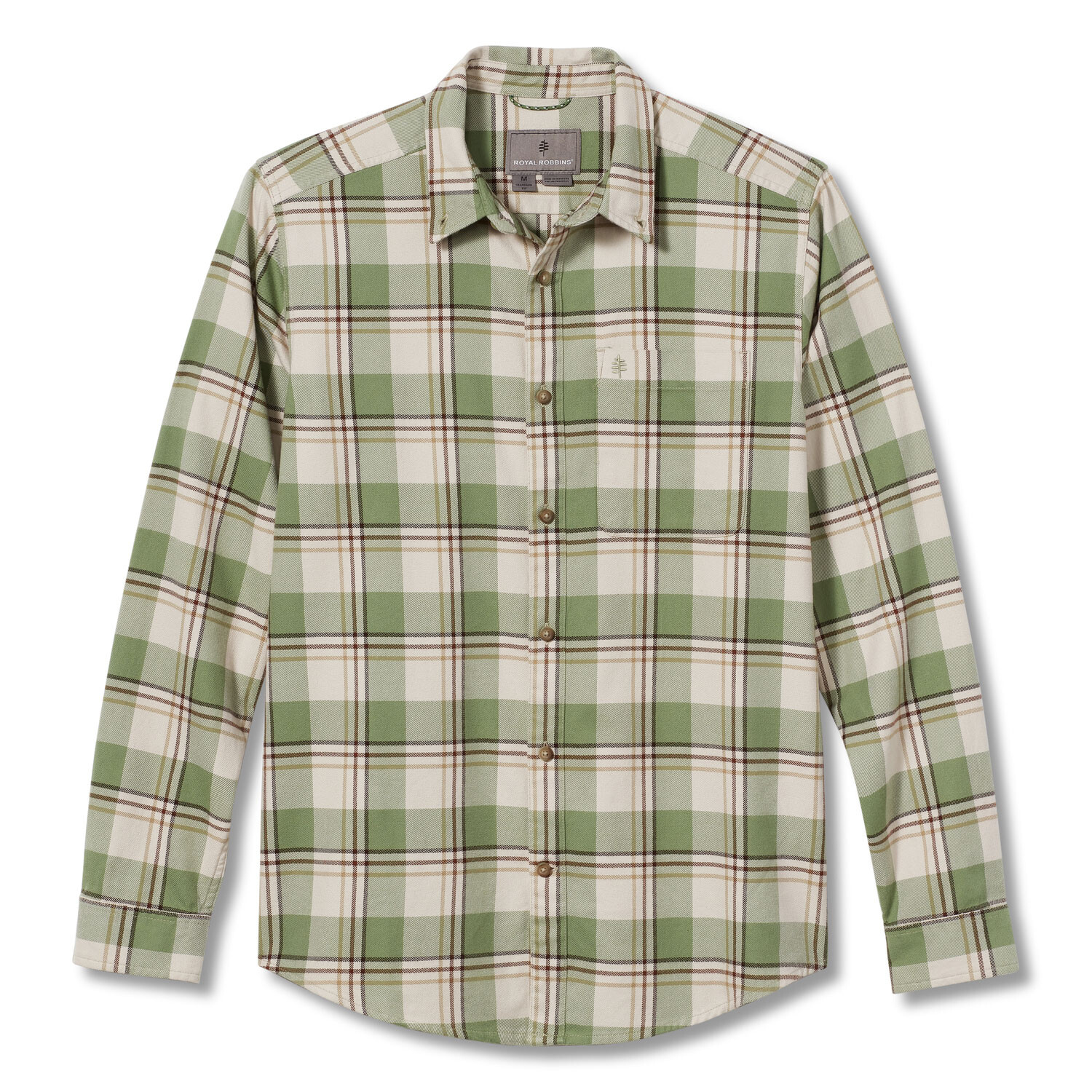 Royal Robbins Mens Lieback Organic Cotton Flannel L/S