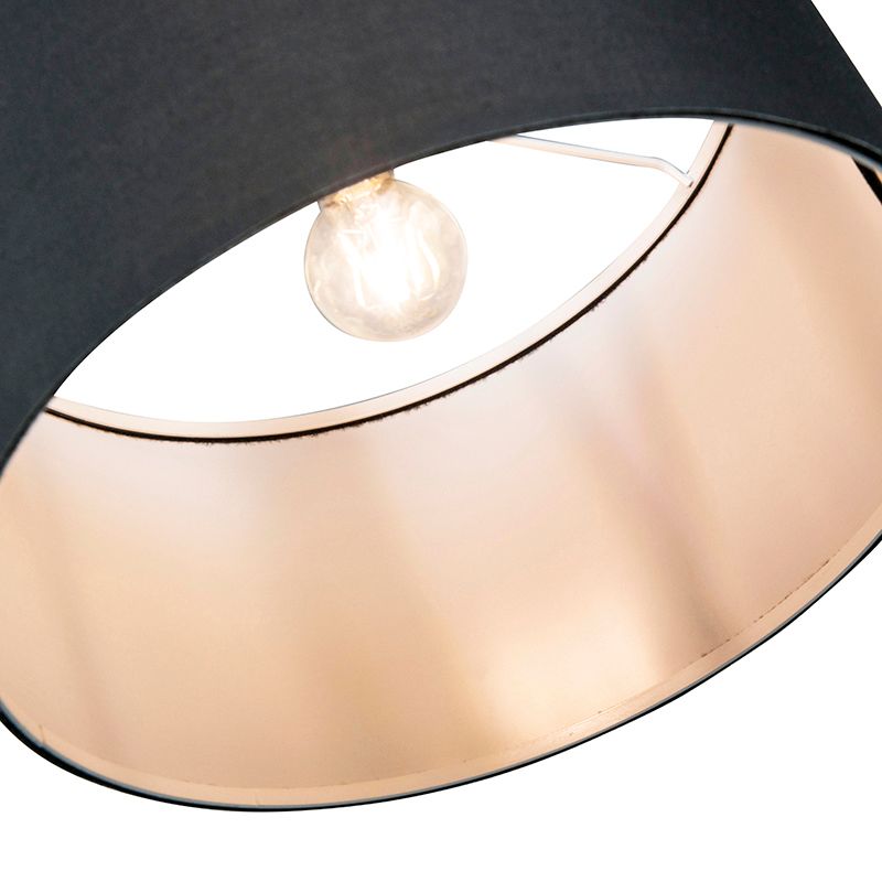 Smart moderne booglamp zwart incl. WiFi G95 - Vinossa