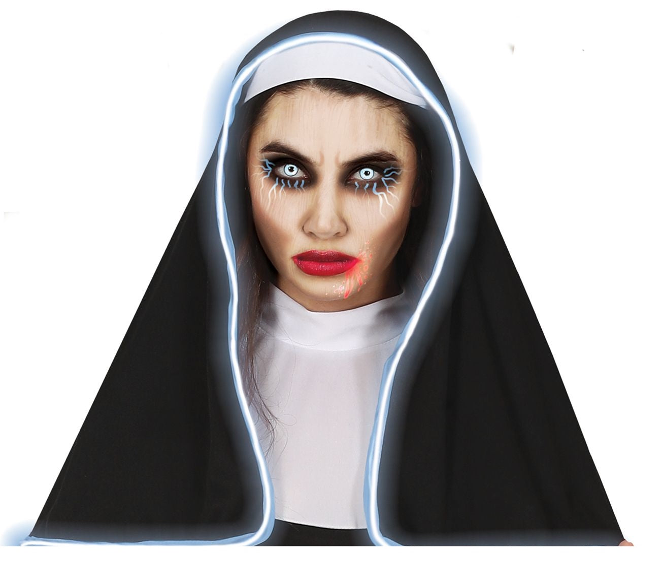 Moordenaar Non Halloween Kostuum Dames L
