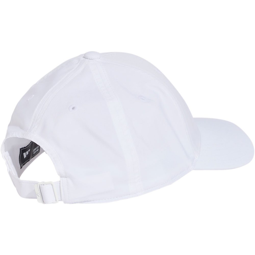 adidas New Logo Embroidered Baseball Kappe Kinder weiß