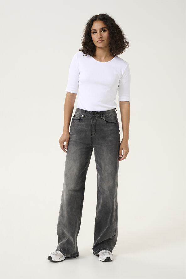 Kaffe KAsinem High Waist Jeans Medium grey denim