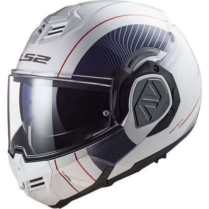 Casque LS2 FF906 ADVANT - COOPER - Blanc / Bleu
