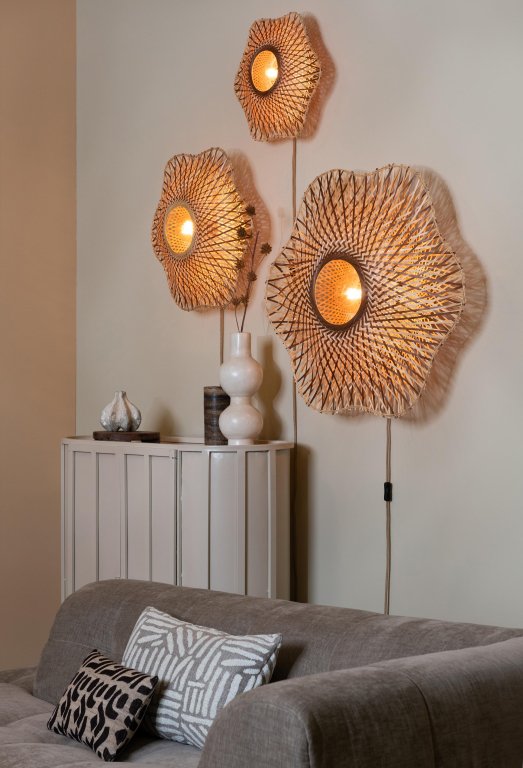 Good&Mojo Madura wandlamp Ø87
