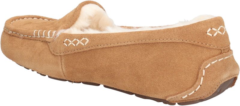UGG Pantoffels Dames Sloffen / Instappers - Wol - Harde zool - Dichte hiel - Ansley - Cognac