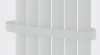 Eastbrook Sandhurst handdoekhouder 30cm wit mat