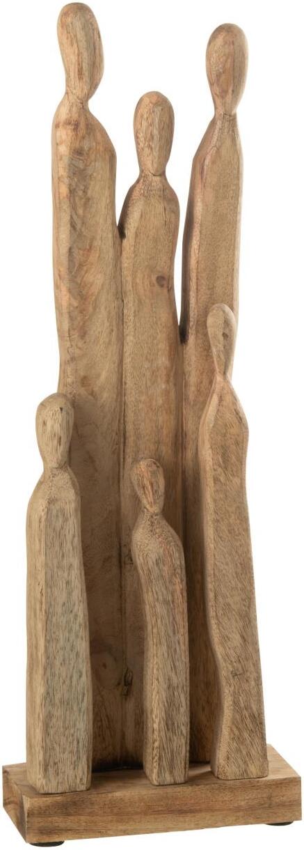 J-Line beeld op voet naturel 20 x 9 x 60 cm