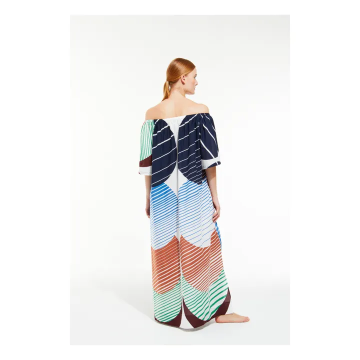 Mapoésie Robe Palao Cinetique | Bleu