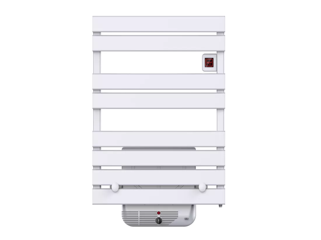 Sèche serviette électrique CAMERON Blanc Aluminium 1300W