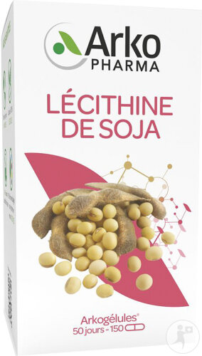 Arkopharma Arkogélules Lécithine De Soja Phospholipides 150 Gélules