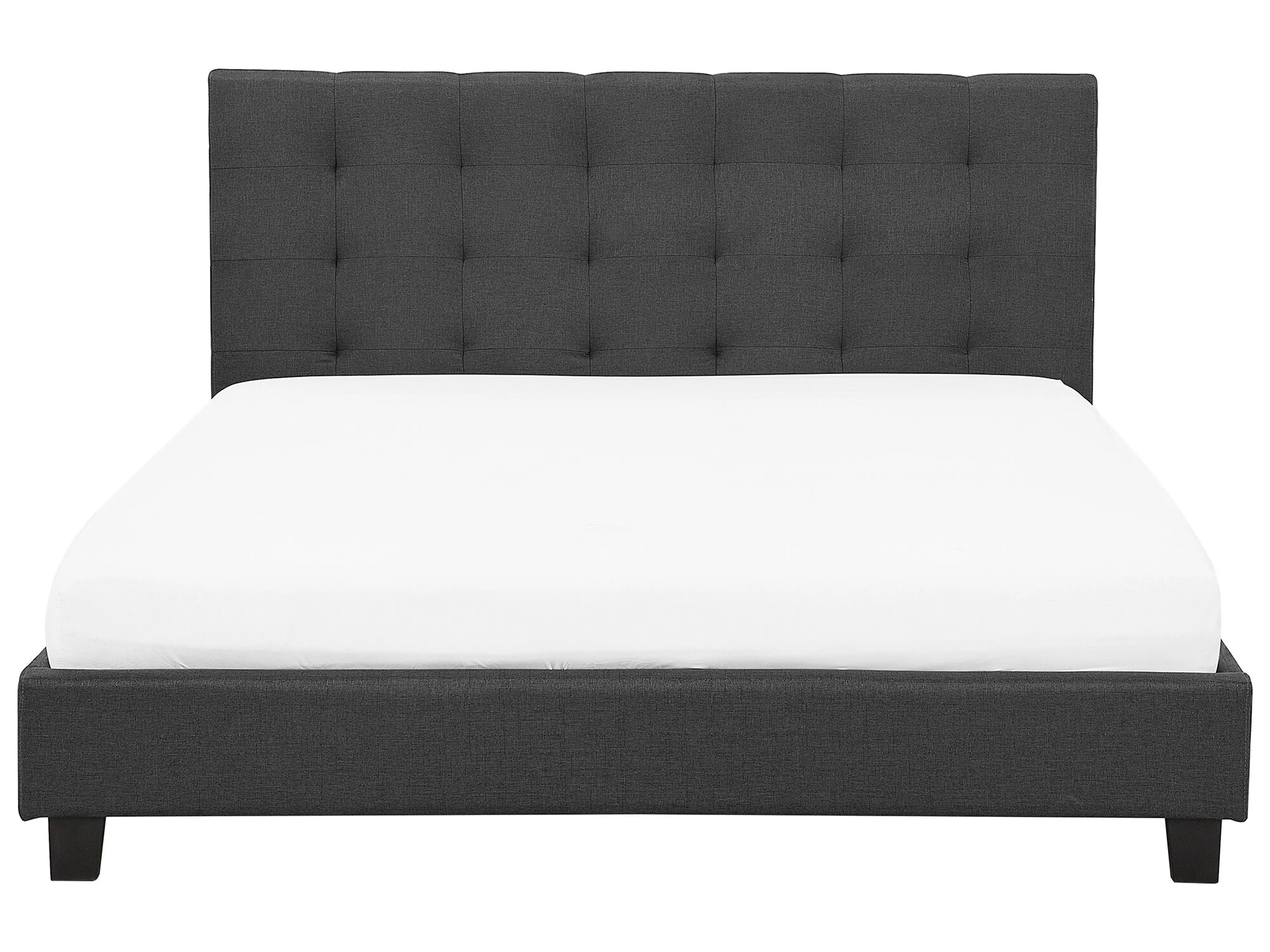 Waterbed Stof LA ROCHELLE 180 x 200 cm Donkergrijs