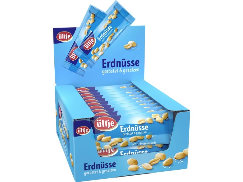 Ültje Erdnüsse gesalzen 20 x 50 g Geröstete und gesalzene Erdnusskerne