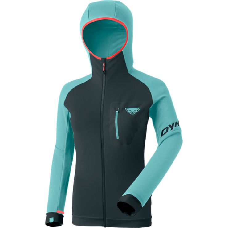 DynafitRadical Polartec Hooded Jacket - blau