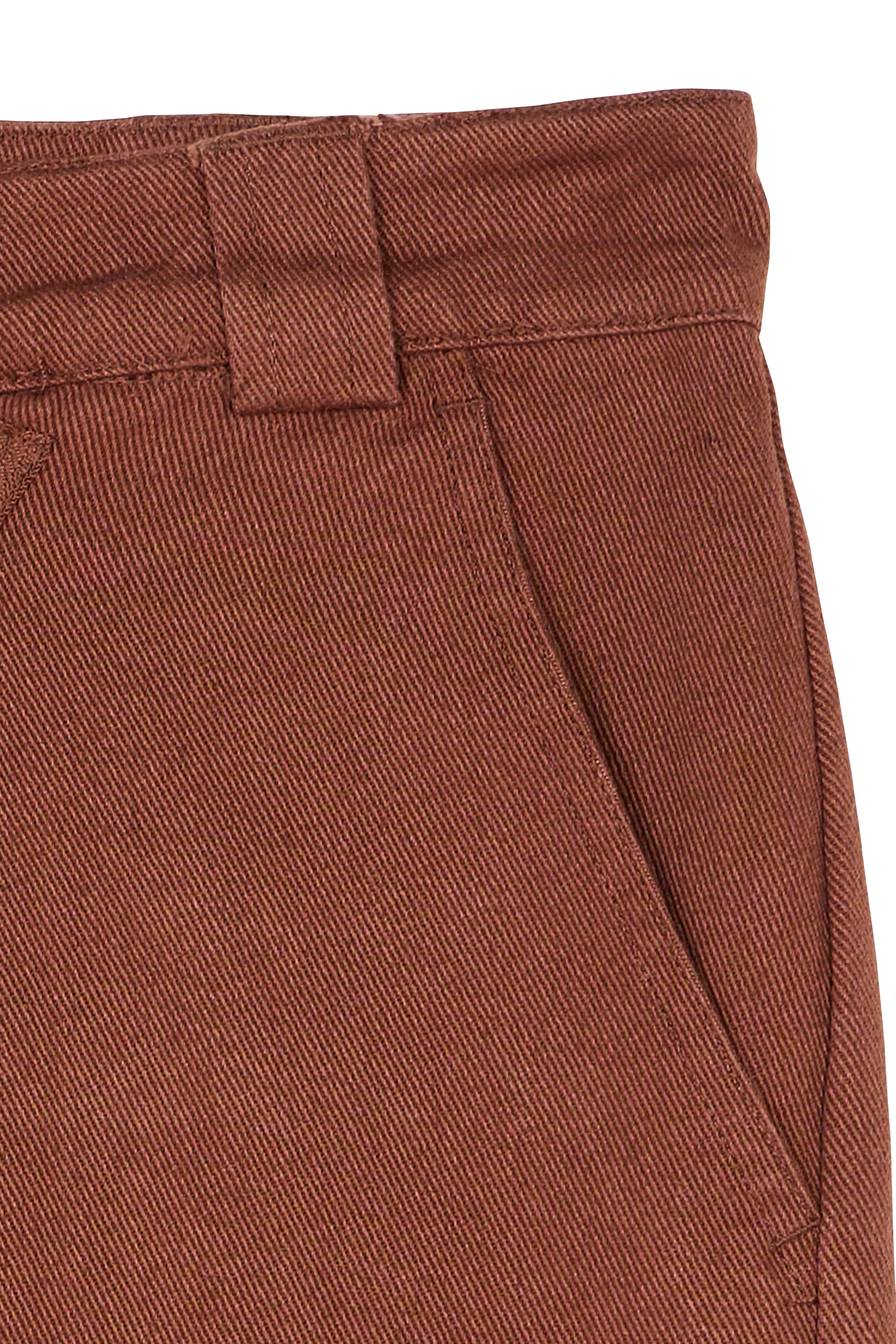 OBEY Jupe courte RYAN MINI SKIRT SEP SEPIA Rouge
