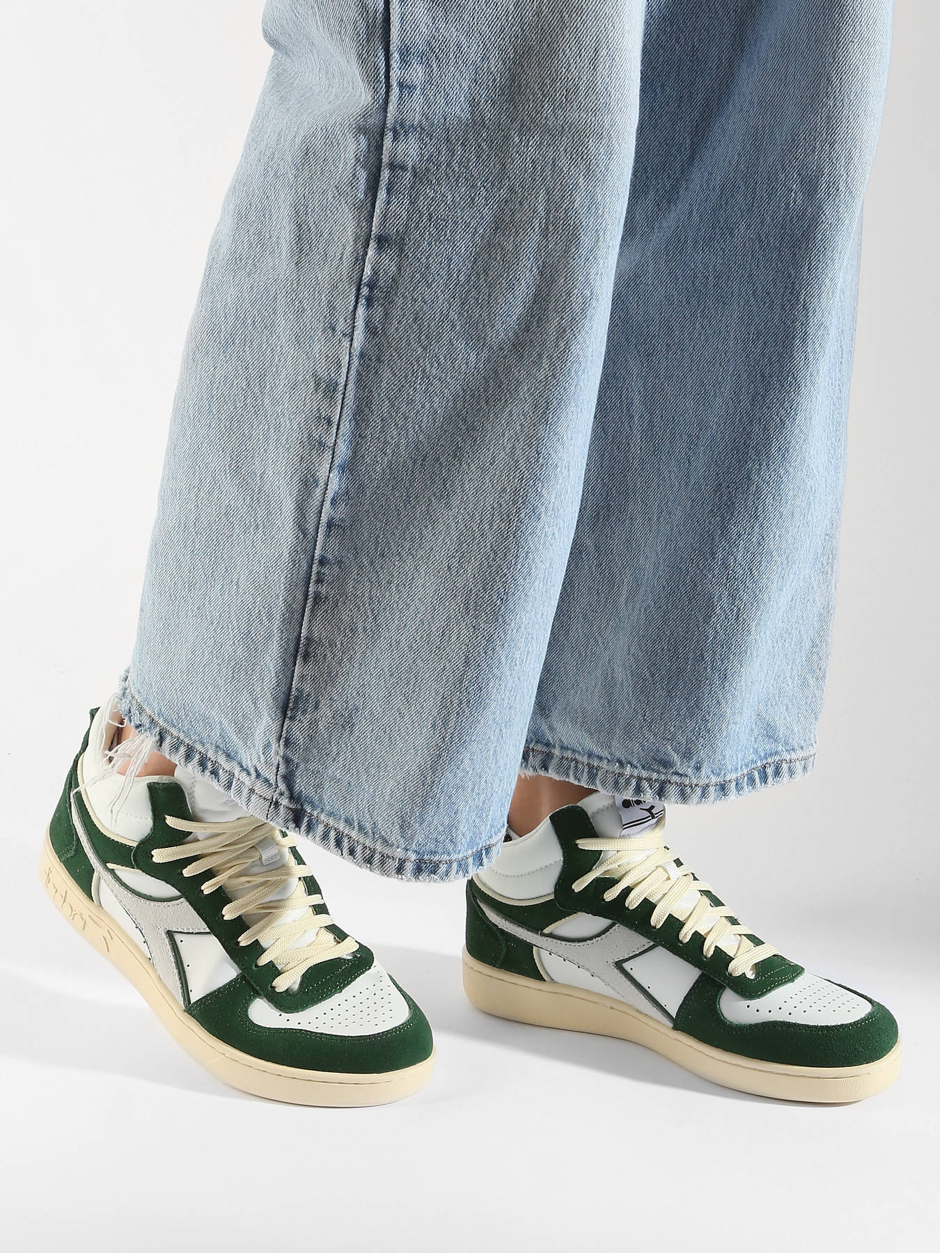 Sneakers Magic Demi Cut en cuir DIADORA