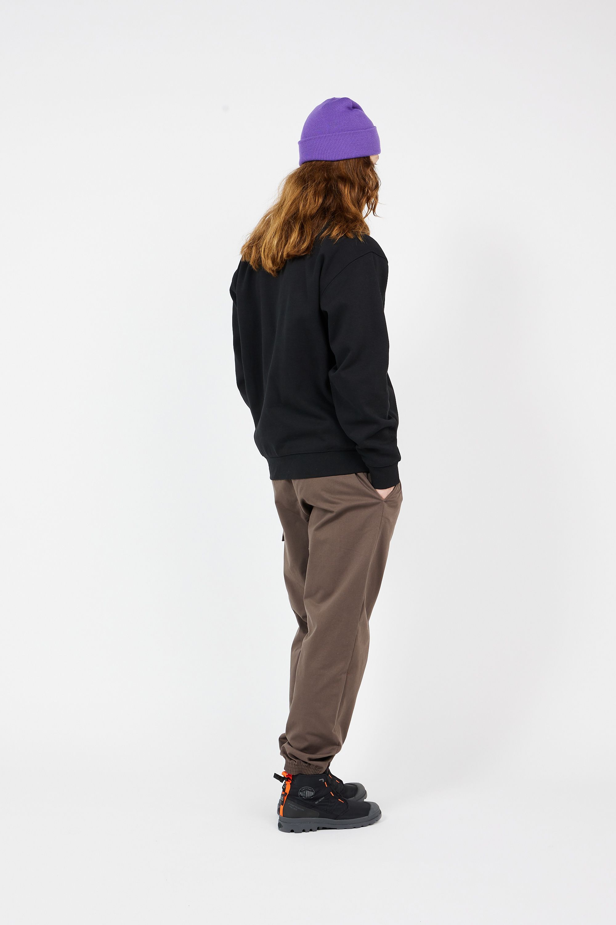 OBEY sweat LOWERCASE Noir