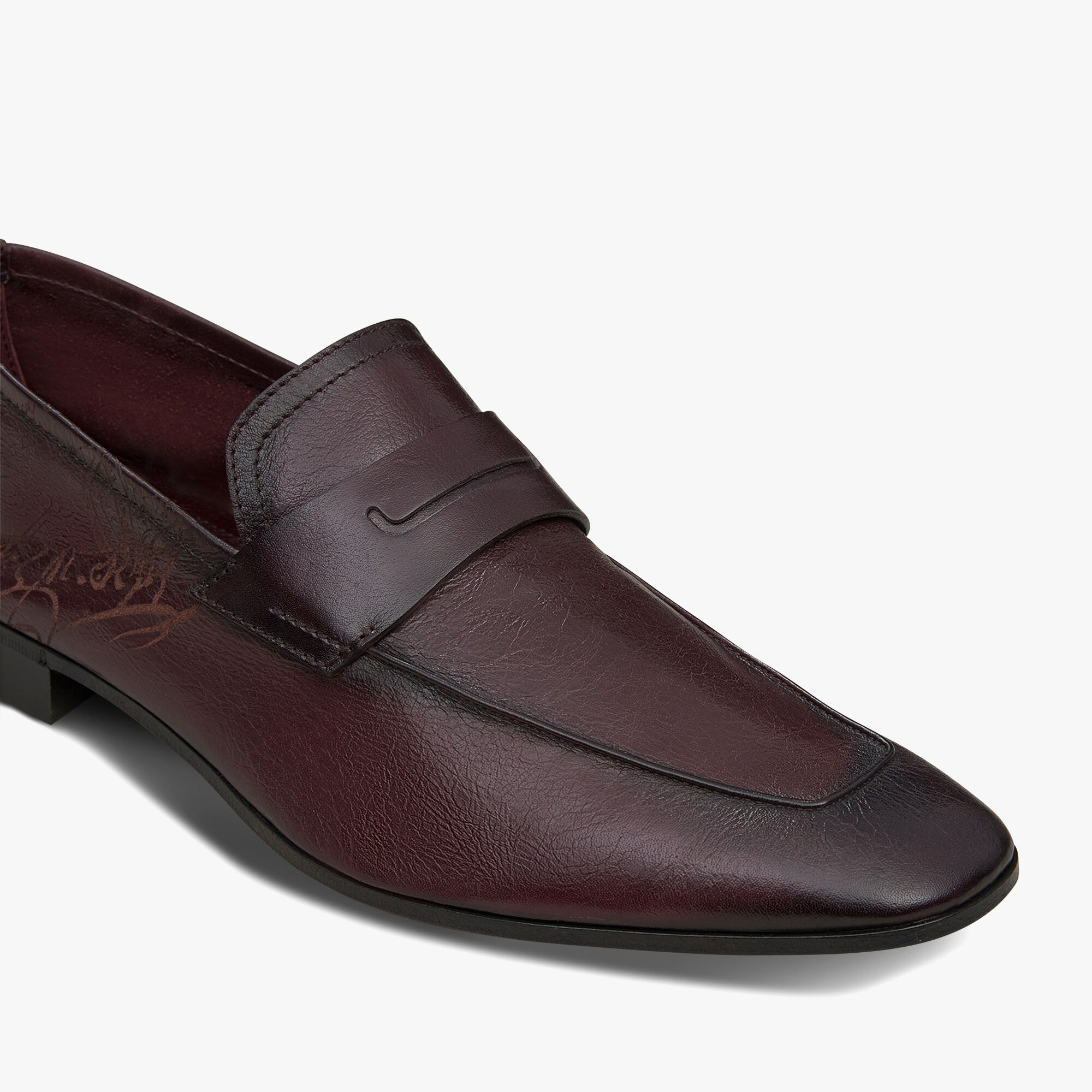 Mocassin Lorenzo En Cuir De Kangourou Scritto