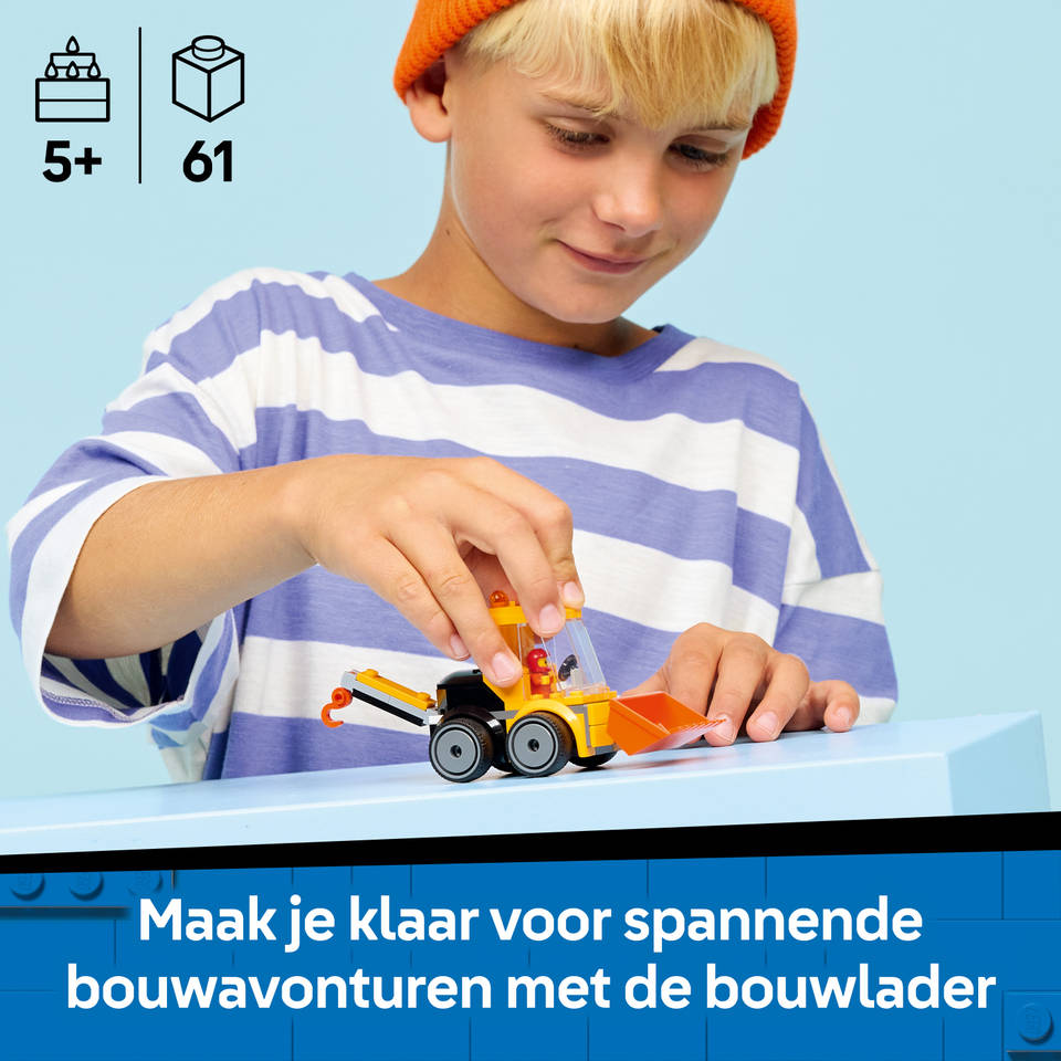 LEGO City Voertuigen bouwlader 60483