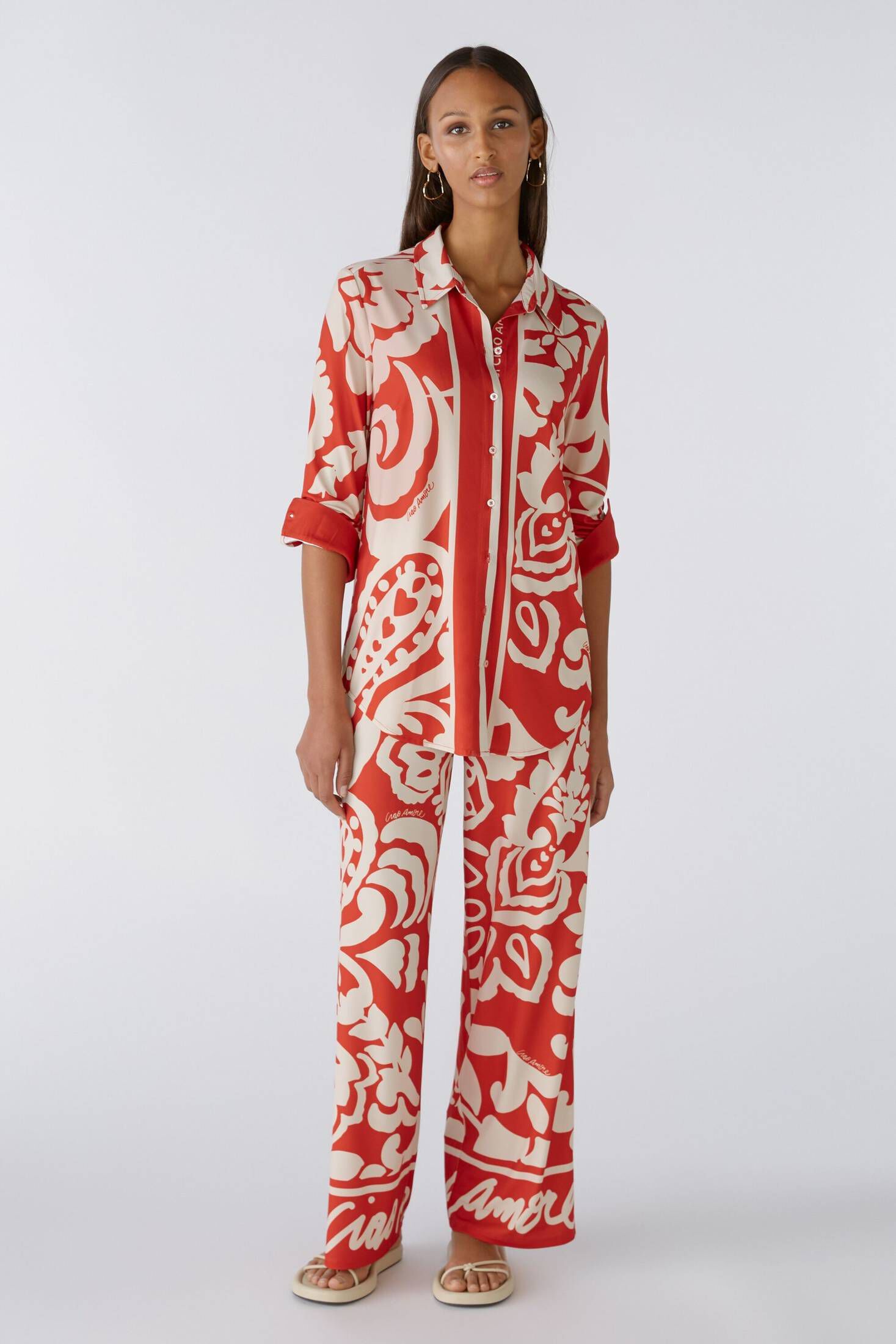 Oui| Damen Bluse