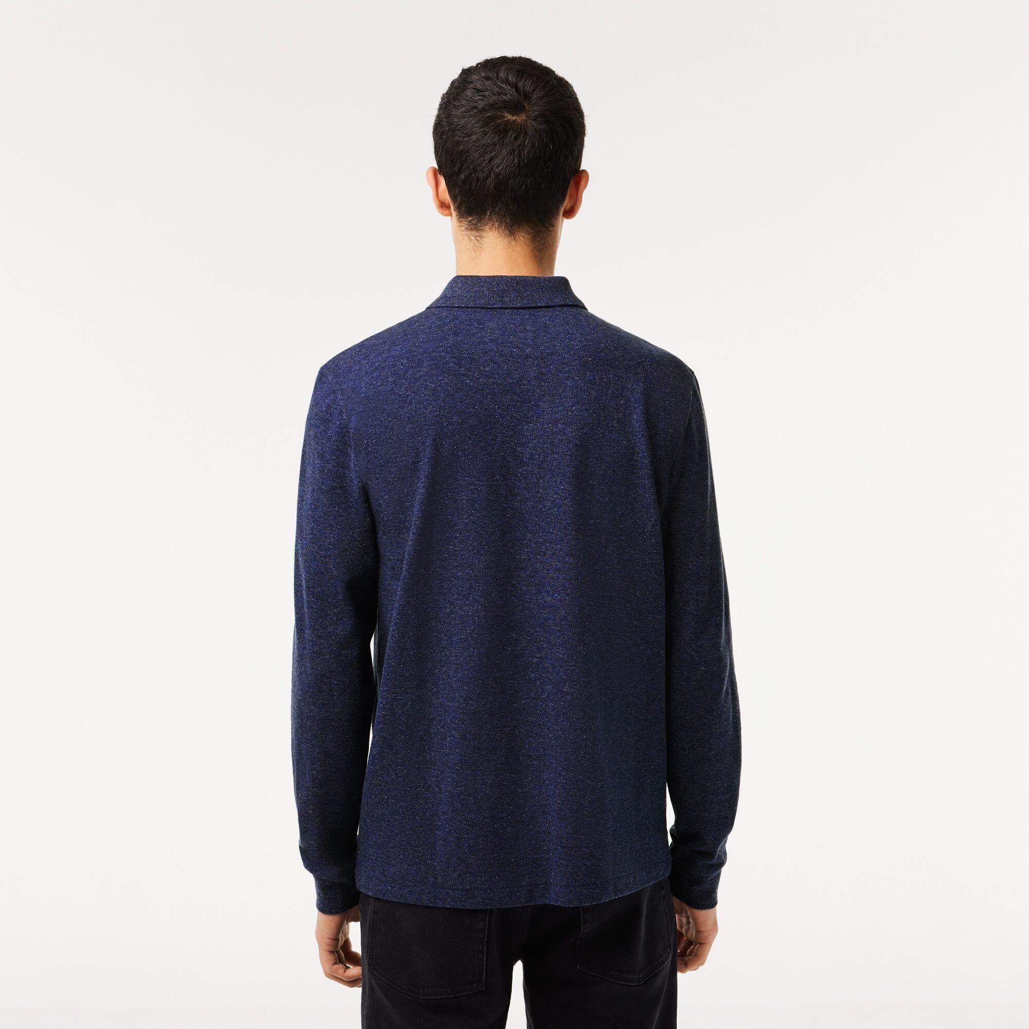 Lacoste Lacoste Crocodile Long Sleeve Polo Shirt Mens