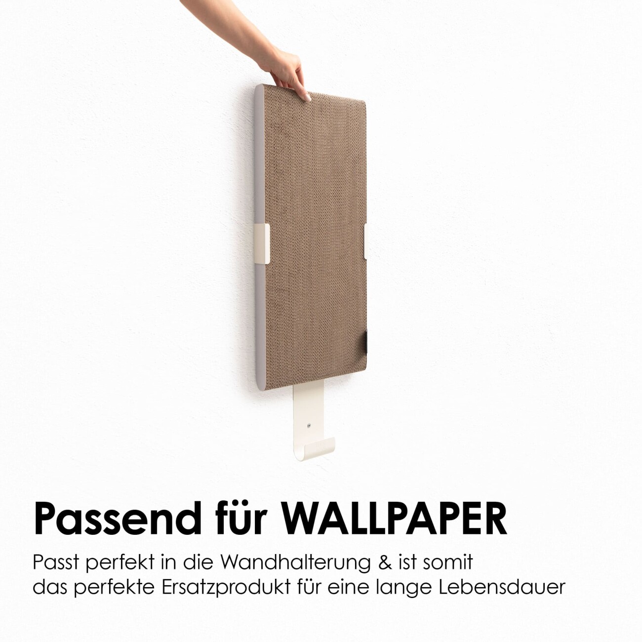 LucyBalu SCRATCHPAPER Katzen Kratzpappe weiß
