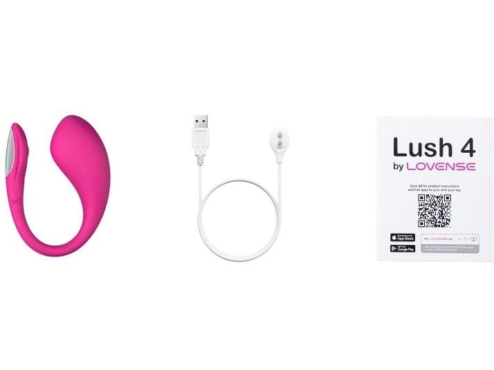 Lovense Vibro Ei Lush 4 Lush 4 Vibrationsei mit beeindruckenden Lichteffekten
