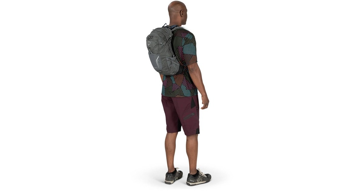 OspreySyncro 12 rugzak  (Donkergrijs, 12 liter)