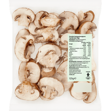 Jumbo Gesneden Kastanjechampignons 125 g