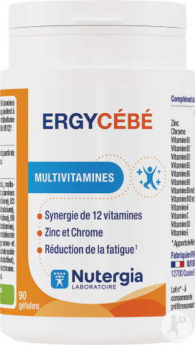 Nutergia Ergytonic Multicebe 90 Gélules