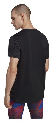 Maillot manches courtes adidas running Confident Run Noir