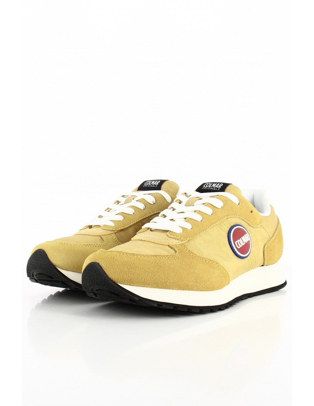 colmar Baskets de ville Homme Travis One Jaune Daim