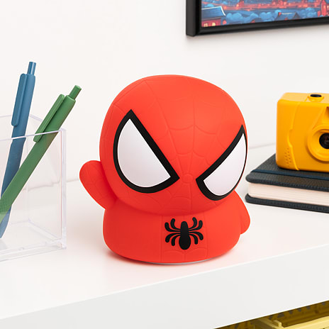 Marvel Spider-Man natlampe - rød