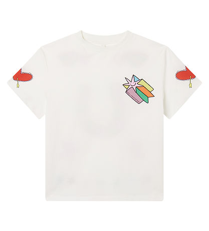 Stella McCartney Kids T-Shirt - Ivory m. Print