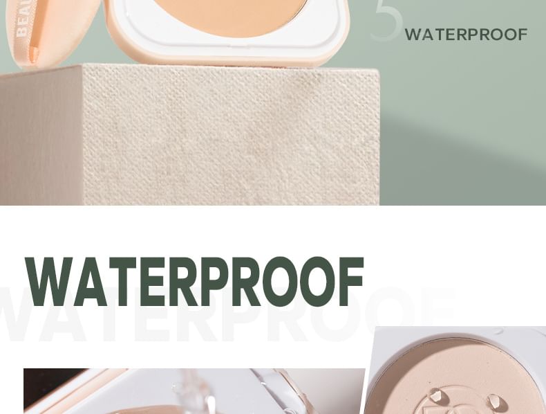 BEAUTY GLAZED - Full Coverage Velvet Compact Powder - 4 tinten