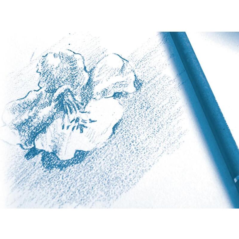 Dessin à Grain bloc collé 20F A4 224g