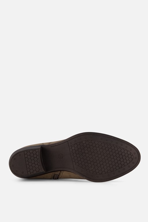 Marco Tozzi Cowboylaarzen taupe Textiel