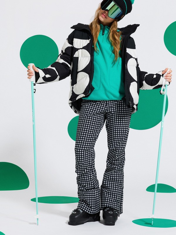 Rising High Pantalon de snow technique Blanc Femme