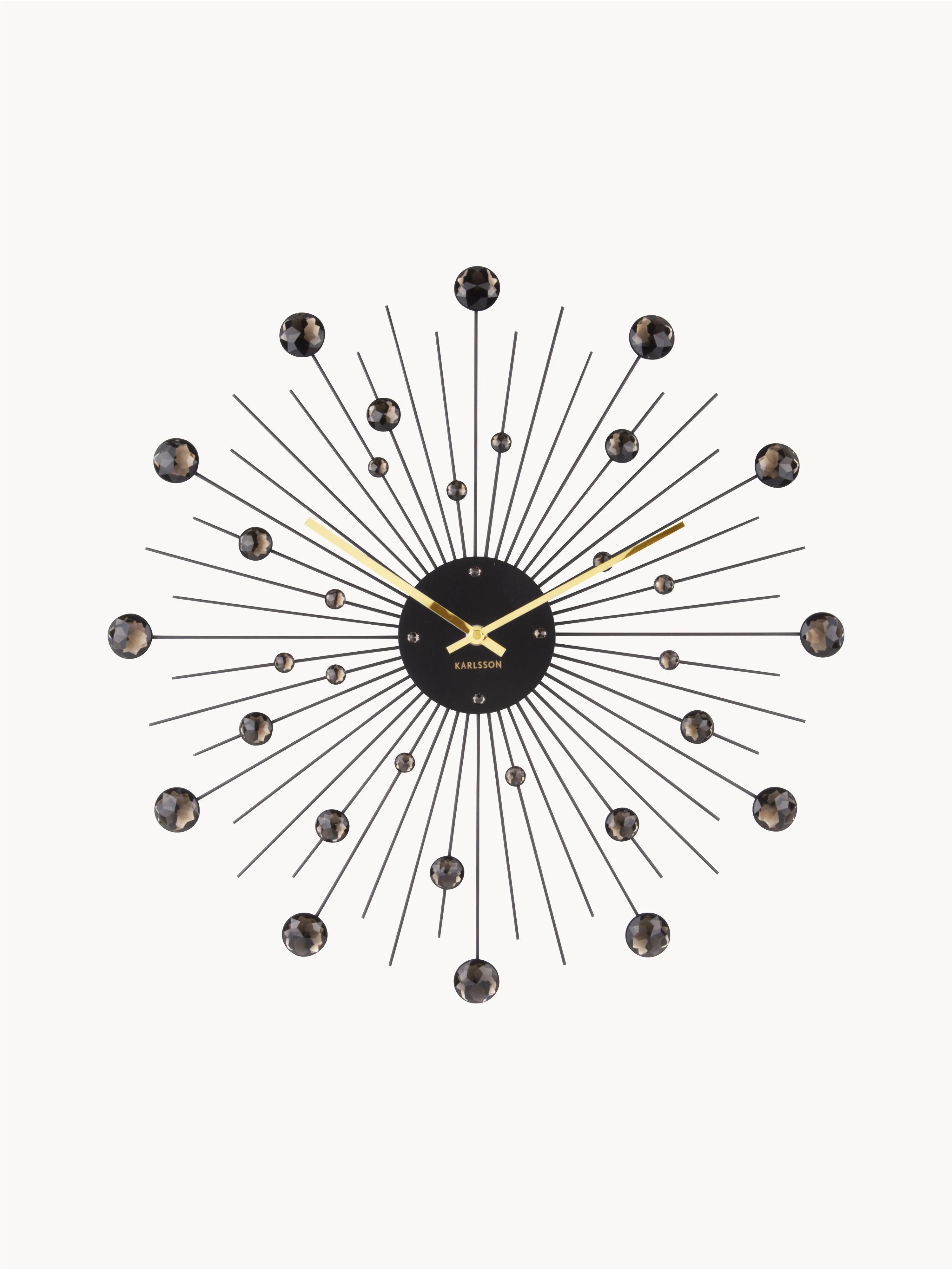 Wandklok Sunburst